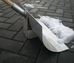 Stainless Steel Snow Shovel