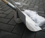 Stainless Steel Snow Shovel