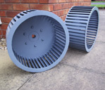 Multivane Clean Air Fan for Spray booth