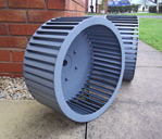 Multivane Clean Air Fan for Spray booth